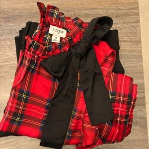 J. Crew Holiday blouse